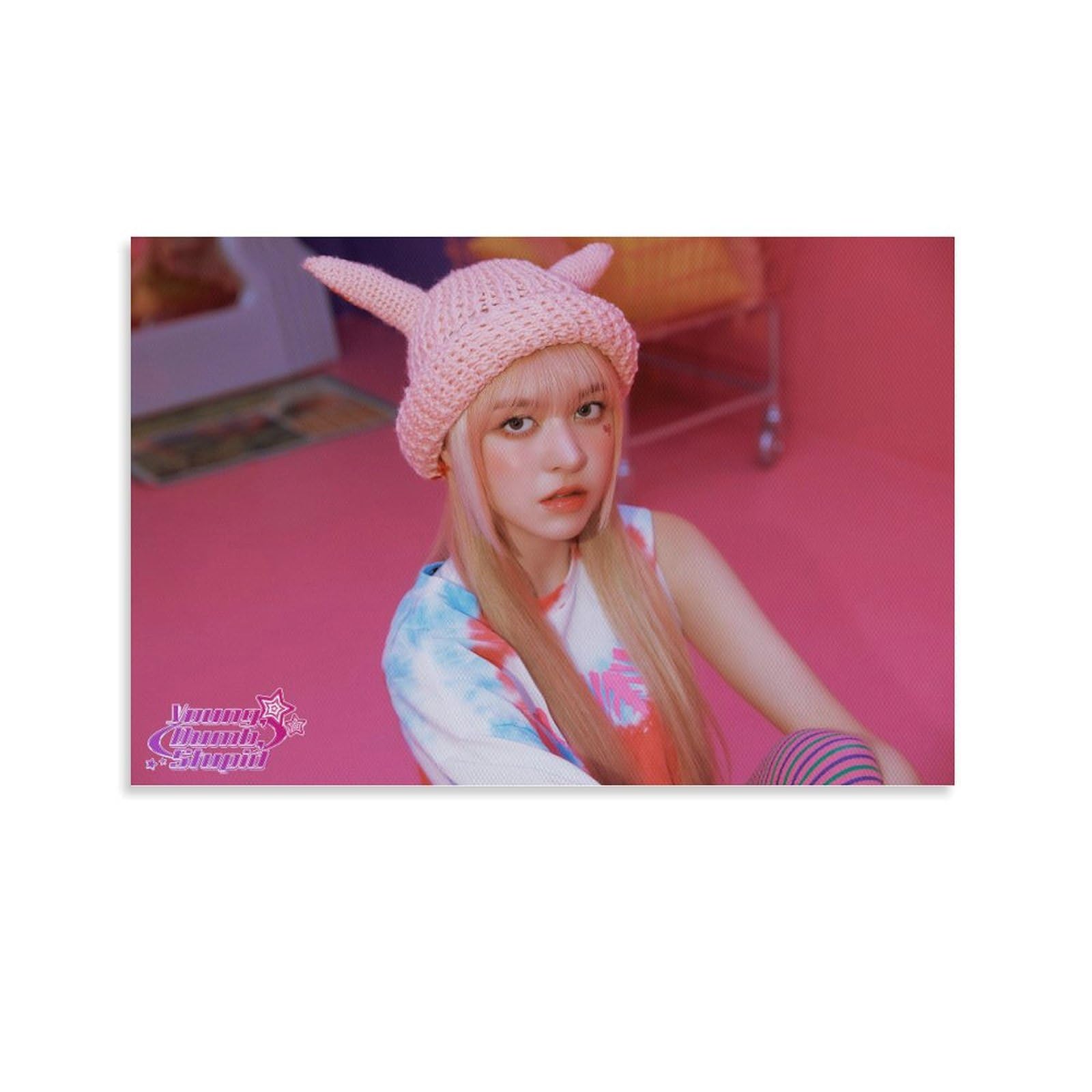 Kpop Lily Nmixx Poster for Expergo Young Version 2nd Concept